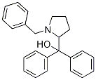 (±)-1-Benzyl-α,α-diphenyl-2-pyrrolidinemethanol Structure