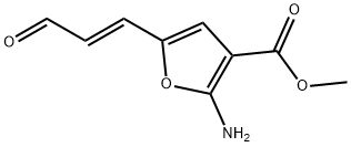 3-Furancarboxylicacid,2-amino-5-(3-oxo-1-propenyl)-,methylester,(E)-(9CI) 구조식 이미지