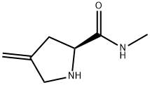 2-Pyrrolidinecarboxamide,N-methyl-4-methylene-,(S)-(9CI) Structure