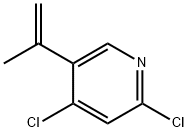 2,4-dichloro-5-(prop-1-en-2-yl)pyridine Structure
