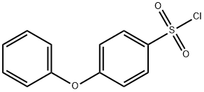 4-PHENOXYBENZENESULFONYL CHLORIDE 구조식 이미지
