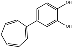Pyrocatechol, 4-(1,3,6-cycloheptatrien-1-yl)- (8CI) Structure