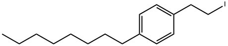 벤젠,1-(2-요오도에틸)-4-옥틸- 구조식 이미지