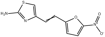 2-AMINO-4-(2-(5-NITRO-2-FURYL)VINYL)-1,3-THIAZOLE Structure