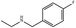 Benzenemethanamine, N-ethyl-4-fluoro- (9CI) 구조식 이미지