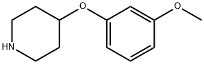 4-(3-METHOXYPHENOXY)PIPERIDINE Structure