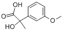 2-HYDROXY-2-(3-METHOXYPHENYL)PROPANOIC ACID Structure