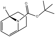 (S)-tert-Butyl 9-azabicyclo[3.3.1]-nona-2,4-diene-9-carboxylate Structure