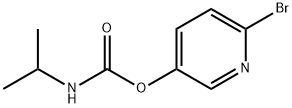 6-Bromopyridin-3-yl isopropylcarbamate 구조식 이미지