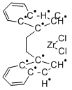 MESO-ETHYLENEBIS(1-INDENYL)ZIRCONIUM(IV) DICHLORIDE Structure