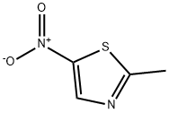 2-메틸-5-니트로티아졸 구조식 이미지