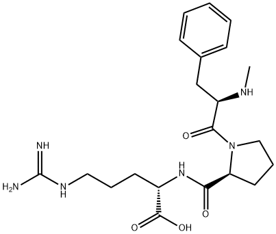 N-methylphenylalanyl-prolyl-arginine Structure