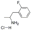 2-Fluoroamphetamine (hydrochloride) Structure
