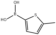 5-Methylthiophene-2-boronic acid 구조식 이미지
