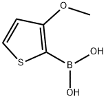 3-메톡시티오펜-2-보론산 구조식 이미지