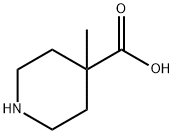 4-피페리딘카르복실산,4-메틸-(9CI) 구조식 이미지