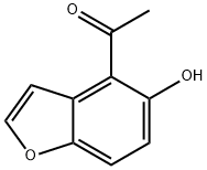 1-(5-HYDROXYBENZOFURAN-4-YL)ETHANONE Structure