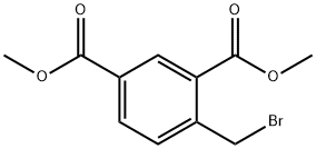 4-BROMOMETHYL-ISOPHTHALIC ACID DIMETHYL ESTER Structure