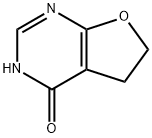 Furo[2,3-d]pyrimidin-4-ol, 5,6-dihydro- (8CI) Structure