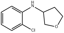 N-(2'-CHLORO-PHENYL)-TETRAHYDROFURAN-3-YLAMINE HYDROCHLORIDE Structure