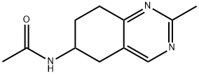 N-(2-Methyl-5,6,7,8-tetrahydroquinazolin-6-yl)-acetamide 구조식 이미지