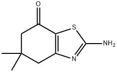 2-AMINO-5,5-DIMETHYL-5,6-DIHYDROBENZOTHIAZOL-7(4H)-ONE 구조식 이미지