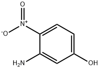 3-아미노-4-니트로페놀 구조식 이미지