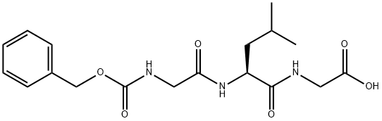 Z-GLY-LEU-GLY-OH Structure