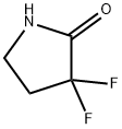 2-Pyrrolidinone,3,3-difluoro-(9CI) Structure