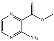 Methyl 3-amino-2-pyrazinecarboxylate 구조식 이미지