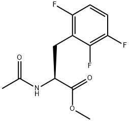 Methyl2-acetamido-3-(2,3,6-trifluorophenyl)propanoate Structure