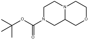 tert-butyl octahydropiperazino[2,1-c]morpholine-8-carboxylate 구조식 이미지