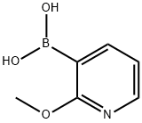 2-Methoxypyridine-3-boronic acid 구조식 이미지