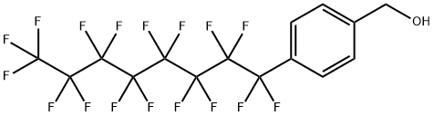 4-(PERFLUOROOCTYL)BENZYL ALCOHOL Structure