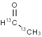 ACETALDEHYDE-13C2  99 ATOM % 13C2 구조식 이미지