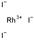 요오드화로듐 구조식 이미지