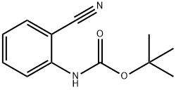 CARBAMIC ACID, (2-CYANOPHENYL)-, 1,1-DIMETHYLETHYL ESTER Structure