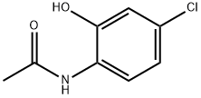 Acetamide,N-(4-chloro-2-hydroxyphenyl)- 구조식 이미지