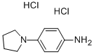 4-(PYRROLIDIN-1-YL)ANILINE DIHYDROCHLORIDE Structure
