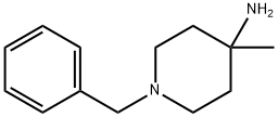 4-PIPERIDINAMINE, 4-METHYL-1-(PHENYLMETHYL)- Structure