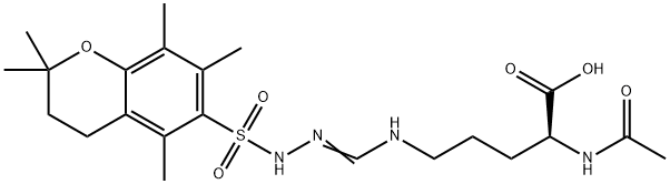 AC-ARG(PMC)-OH 구조식 이미지