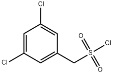 (3,5-DICHLORO-PHENYL)-METHANESULFONYL CHLORIDE Structure