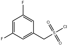 (3,5-difluorophenyl)methanesulfonyl chloride 구조식 이미지