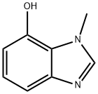 1H-벤즈이미다졸-7-올,1-메틸- 구조식 이미지