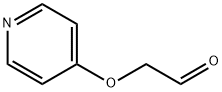 Acetaldehyde, (4-pyridinyloxy)- (9CI) Structure