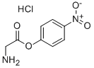 H-GLY-ONP HCL 구조식 이미지