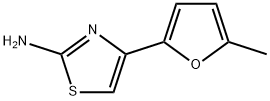 4-(5-methyl-2-furyl)-1,3-thiazol-2-amine 구조식 이미지