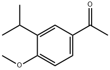 1-(3-isopropyl-4-methoxyphenyl)ethanone Structure