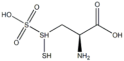 cysteine thiosulfonate Structure