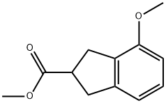 4-메톡시-인단-2-카르복실산메틸에스테르 구조식 이미지